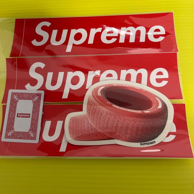 supreme トランプ　ステッカー　セット