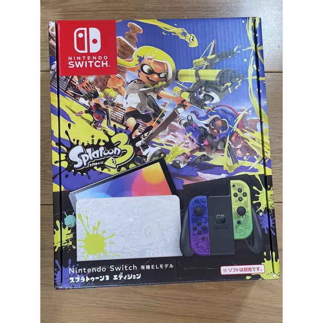 Nintendo Switch（有機ELモデル）スプラトゥーン3エディションエンタメ/ホビー