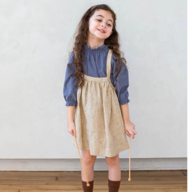 SOOR PLOOM(ソーアプルーム)の【美品】Soor ploom Eloise Pinafore size 3 キッズ/ベビー/マタニティのキッズ服女の子用(90cm~)(スカート)の商品写真