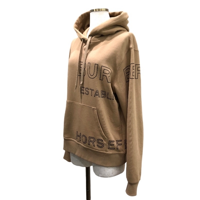 BURBERRY(バーバリー)のバーバリー BURBERRY ホースフェリーオーバーサイズパーカー パ【中古】 レディースのトップス(パーカー)の商品写真