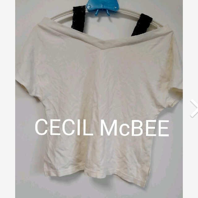 CECIL McBEE(セシルマクビー)の女子力高め【トップス】CECIL McBEE レディースのトップス(カットソー(半袖/袖なし))の商品写真