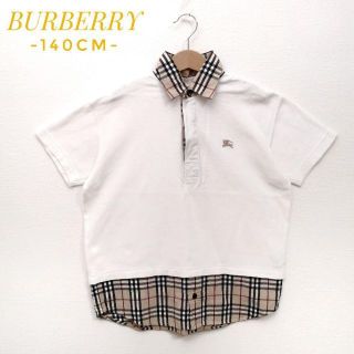 バーバリー(BURBERRY)の✨ともともさん用✨バーバリーロンドン　半袖ポロシャツ　ノバチェック　140cm(Tシャツ/カットソー)