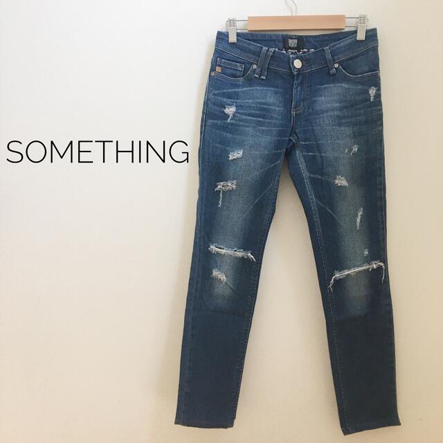 SOMETHING(サムシング)のSOMETHING NEOJEAN サムシング デニム 26インチ レディースのパンツ(デニム/ジーンズ)の商品写真