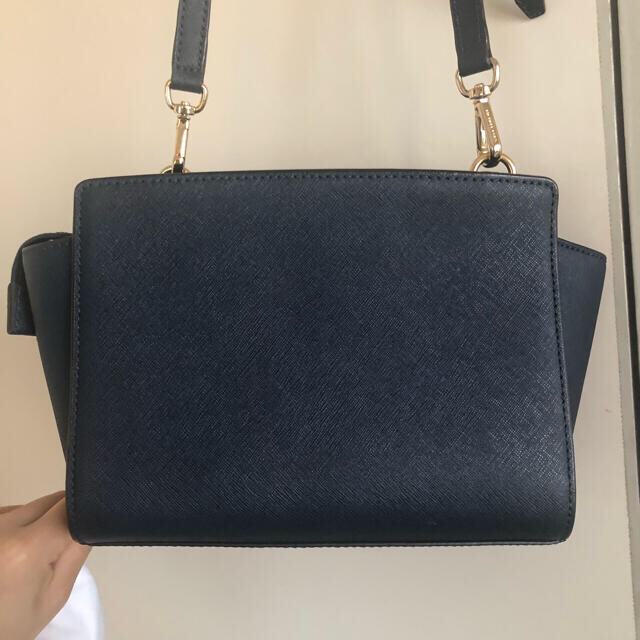 Michael Kors - マイケルコース ネイビーショルダーバッグの通販 by