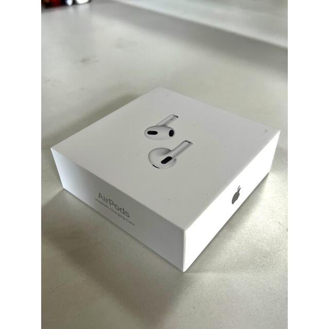 新品未開封品 アップル AirPods 第3世代 MME73J/A無マイク