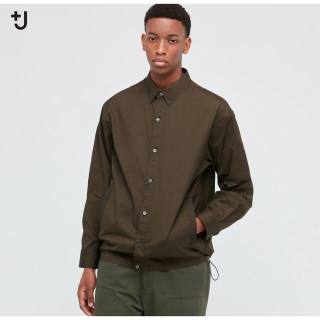 UNIQLO(ユニクロ)のオーバーサイズシャツブルゾン メンズのジャケット/アウター(ブルゾン)の商品写真