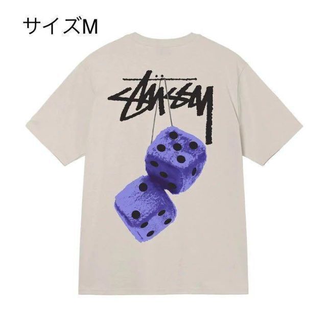 STUSSY(ステューシー)の【新品】stussy Tシャツ　サイズM スモーク メンズのトップス(Tシャツ/カットソー(半袖/袖なし))の商品写真