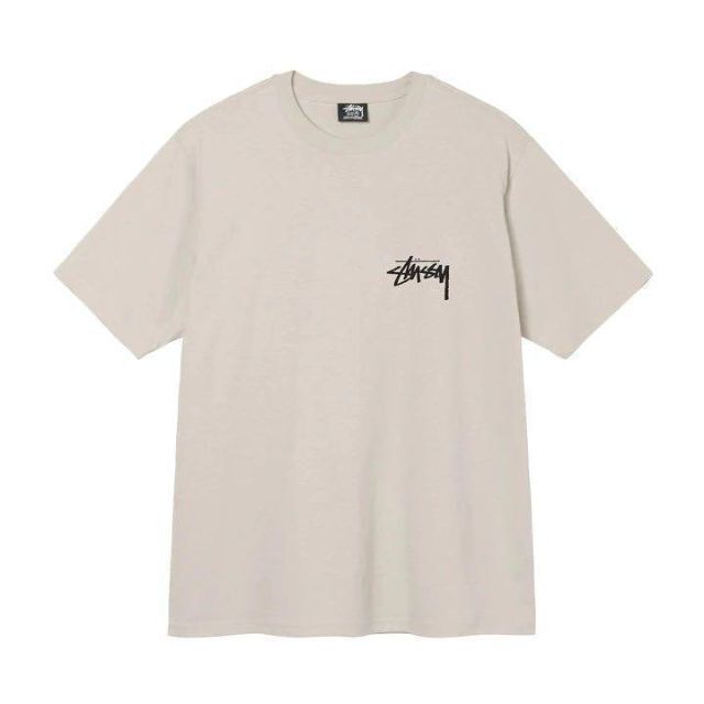 STUSSY(ステューシー)の【新品】stussy Tシャツ　サイズM スモーク メンズのトップス(Tシャツ/カットソー(半袖/袖なし))の商品写真