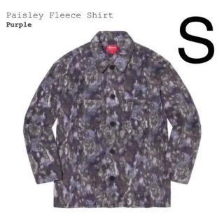 シュプリーム(Supreme)のSサイズ Supreme paisley fleece シャツ(シャツ)