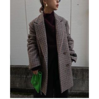 アメリヴィンテージ(Ameri VINTAGE)の値下げ　Ameri CHECK ECO WOOL BIG JACKET(テーラードジャケット)