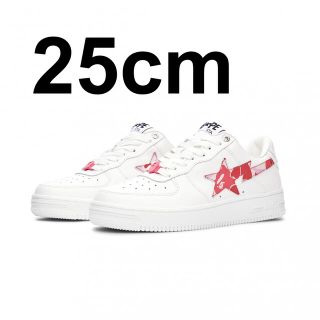 アベイシングエイプ(A BATHING APE)の25cm 新品未使用 限定 BAPE STA ABC CAMO PINK ピンク(スニーカー)