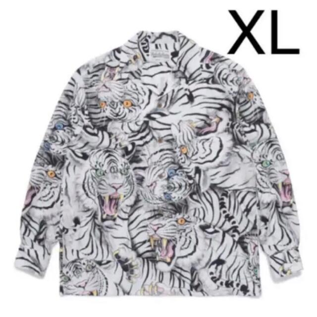 XLサイズ wackomaria tim lehi 虎柄 長袖 アロハシャツ 【楽天
