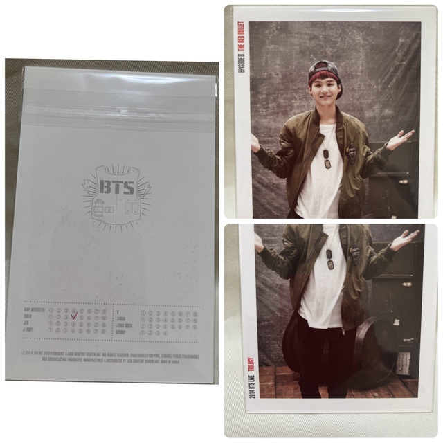 BTS THE RED BULLET TRB 公式 フォトカード シュガ ユンギ 買得