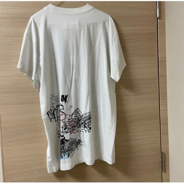新品】メゾンマルジェラ グラフィティ オーバーサイズ Tシャツ ユニ