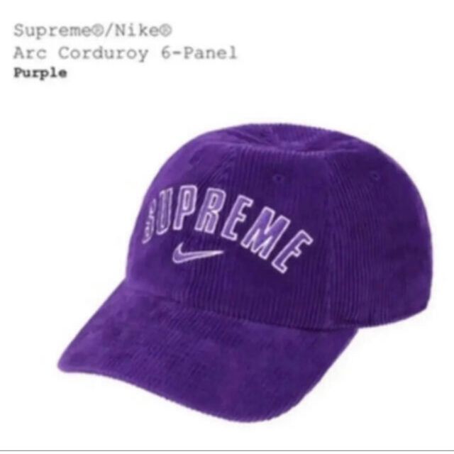 Supreme - Supreme Nike Arc Corduroy 6-Panel Purpleの通販 by p ...