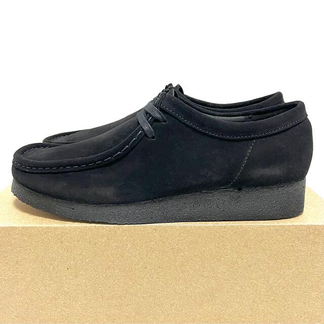 Clarks(クラークス)のクラークス オリジナルス Wallabee ワラビー Clarks 黒 ロー メンズの靴/シューズ(スリッポン/モカシン)の商品写真