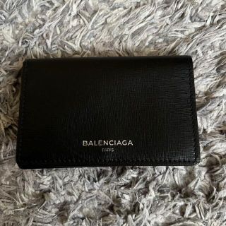 バレンシアガ(Balenciaga)の美品●BALENCIAGA カードケース●ブラック(名刺入れ/定期入れ)