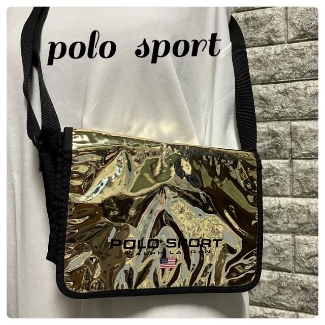 POLO SPORT ポロスポーツ　y2k メッセンジャー　ショルダーバッグ