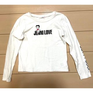 ジェニィ(JENNI)のJNEEI LOVE ロングTシャツ　140(Tシャツ/カットソー)