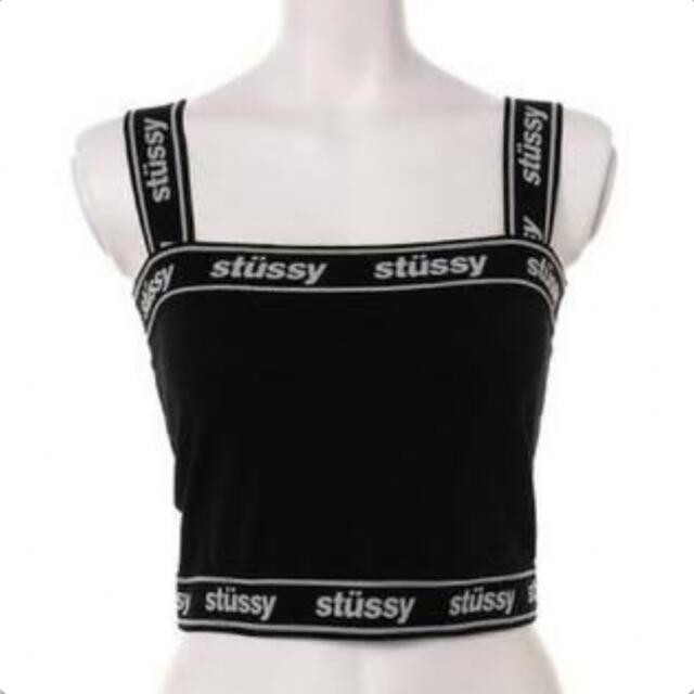 STUSSY(ステューシー)の【Stussy】ロゴ入りビスチェ レディースのトップス(キャミソール)の商品写真