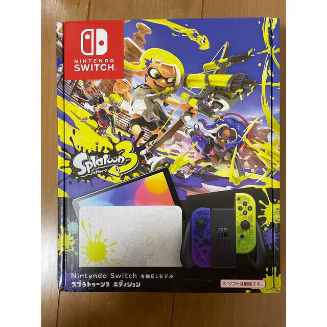 エンタメ/ホビースプラトゥーン3 switch 本体