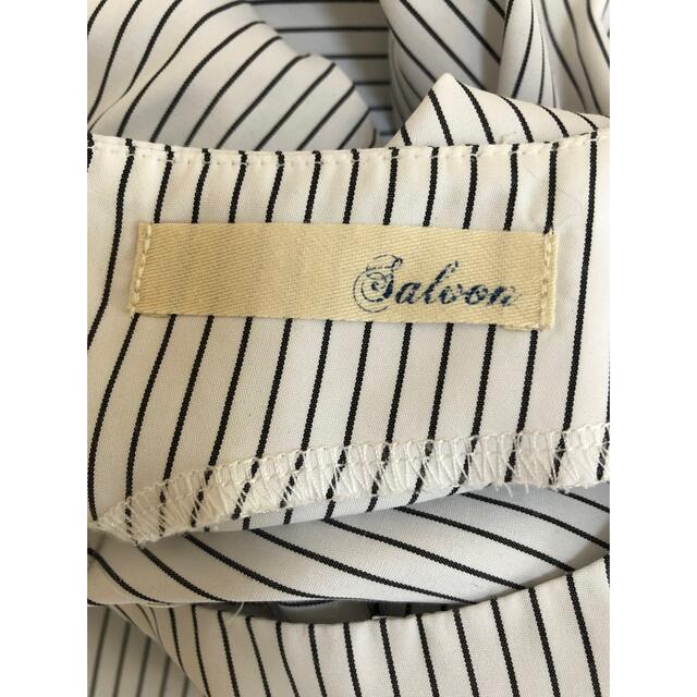 BABYLONE(バビロン)のSaloon by BABYLON ストライプカットソー レディースのトップス(カットソー(半袖/袖なし))の商品写真