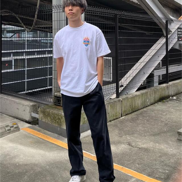 HUF(ハフ)のHeartロゴ Tシャツ ストリート Chillz【CHL】 メンズのトップス(Tシャツ/カットソー(半袖/袖なし))の商品写真