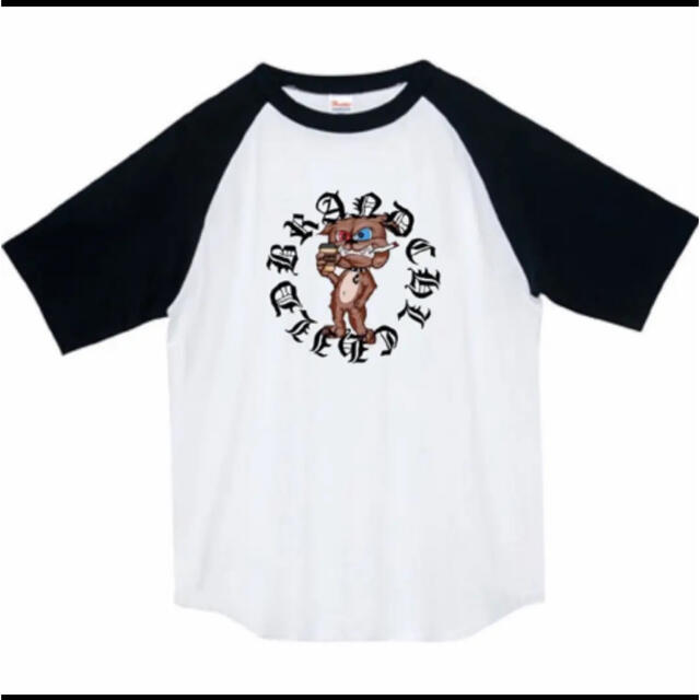 【CHL】Chillz ラグランTシャツ ストリート 黒 dog