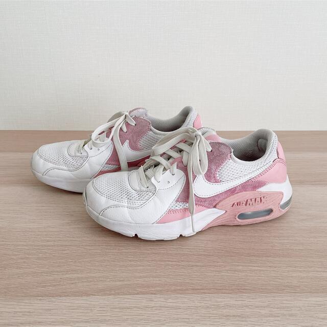 NIKE - 【23.0cm】NIKE エアマックス エクシー ピンクの通販 by NIKE - 【23.0cm】NIKE エアマックス エクシー ピンクの通販 by