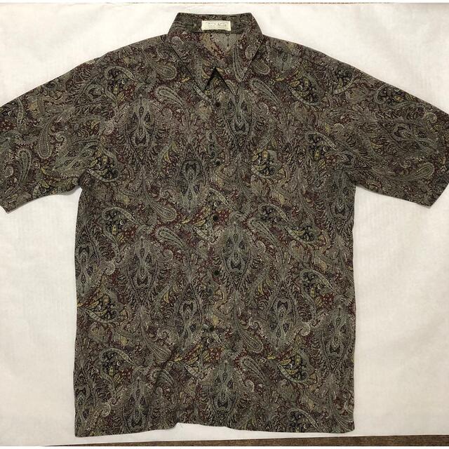 WACKO MARIA(ワコマリア)の80s vintage ペイズリー柄　柄シャツ　半袖シャツ メンズのトップス(シャツ)の商品写真