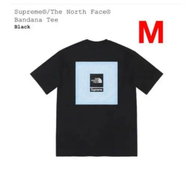 Tシャツ/カットソー(半袖/袖なし)Supreme®/The North Face® Bandana Tee  L