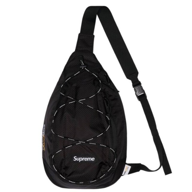 Supreme 2022ss Sling Bag "Black"