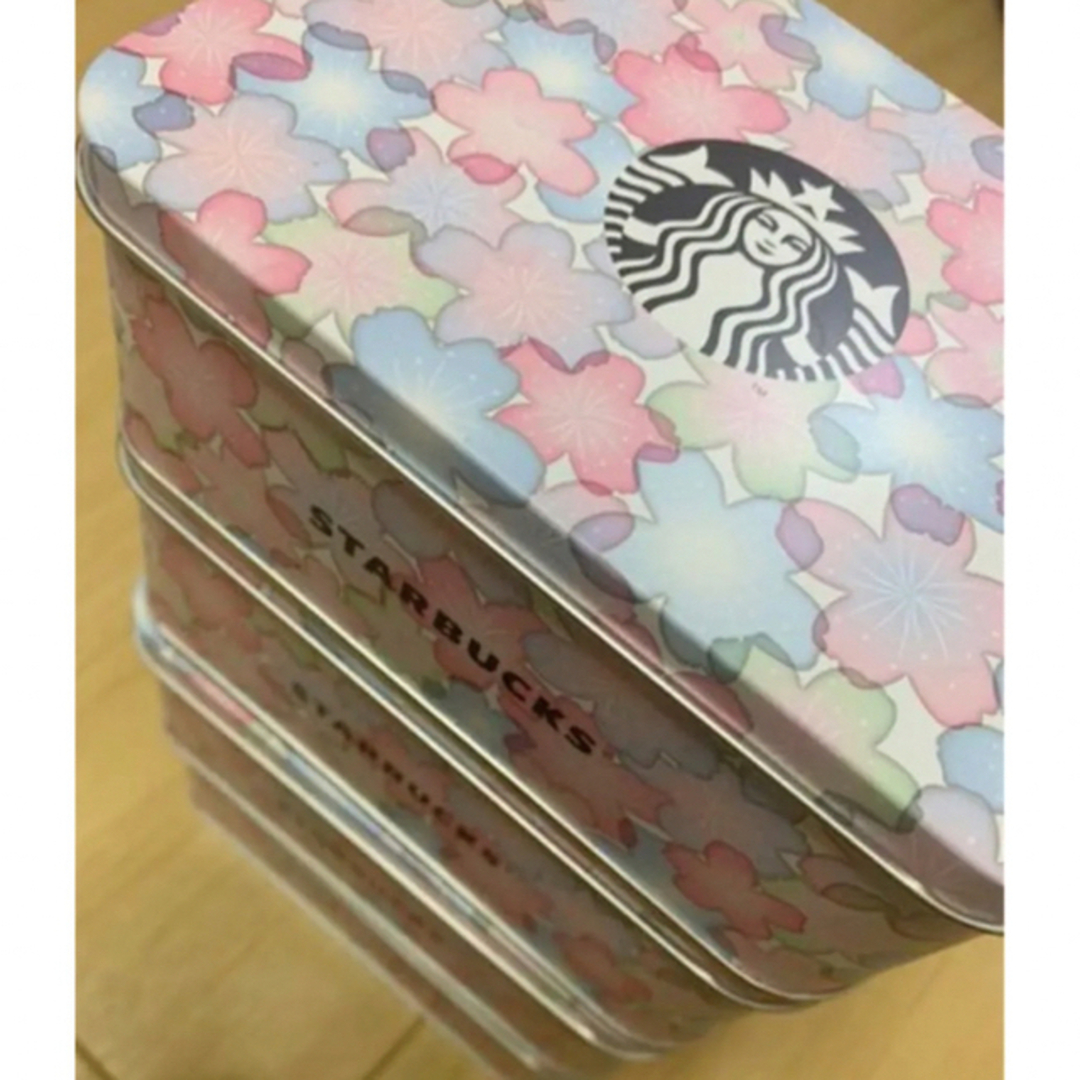 Starbucks Coffee(スターバックスコーヒー)の2/末〆◎スターバックス桜クッキー缶ボックス限定ピンク花タンブラーマグカップ好 エンタメ/ホビーのコレクション(ノベルティグッズ)の商品写真