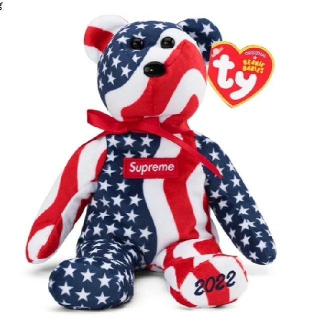 Supreme(シュプリーム)のSupreme ty Beanie Baby Flag エンタメ/ホビーのおもちゃ/ぬいぐるみ(ぬいぐるみ)の商品写真