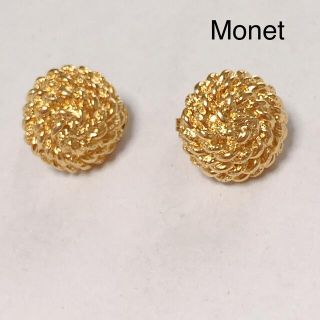 Monet  モネ　イヤリング  ゴールド　ヴィンテージ(イヤリング)