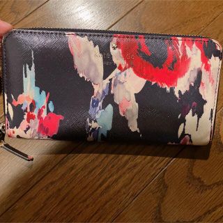 ケイトスペードニューヨーク(kate spade new york)のケイトスペード　水彩柄　財布(財布)