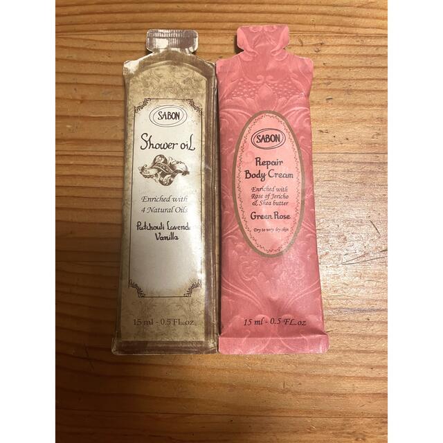 SABON(サボン)のSABON サンプル2点 コスメ/美容のキット/セット(サンプル/トライアルキット)の商品写真