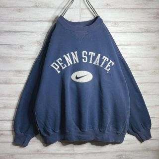 入手不可能!!】ナイキ ✈︎刺繍ロゴ PENN STATE ゆるだぼ 裏起毛-