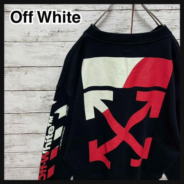 割引限定 【鑑定済み正規品】off-White Tシャツ クロスアロー 超希少