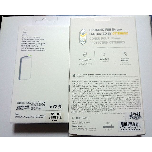 iPhone 13 mini case ２個 1