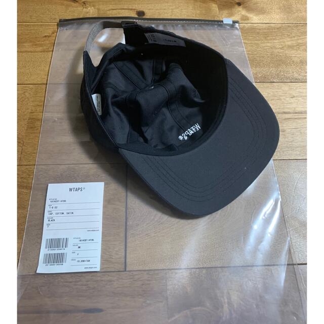 W)taps(ダブルタップス)のwtaps t-6 02 cap cotton satin black メンズの帽子(キャップ)の商品写真