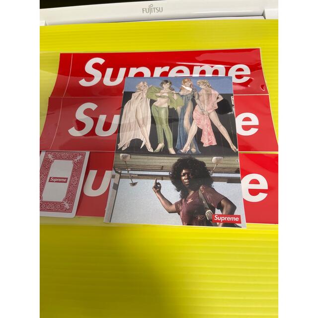 supreme トランプ　ステッカー　セット