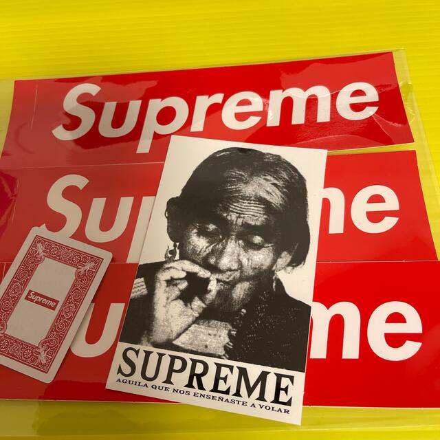 Supreme(シュプリーム)のsupremeステッカーセット、トランプ小1枚 エンタメ/ホビーの声優グッズ(ステッカー（シール）)の商品写真