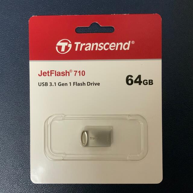 Transcend(トランセンド)のTranscend 64GB USB スマホ/家電/カメラのPC/タブレット(PC周辺機器)の商品写真