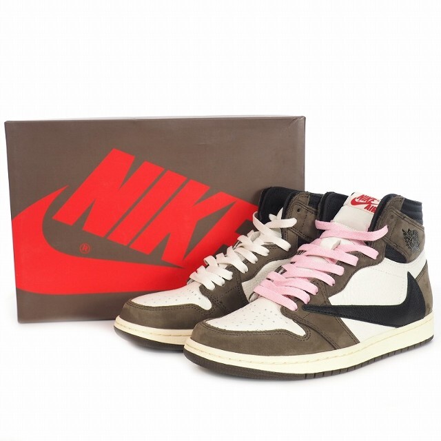 送料込み★NIKE AIR JORDAN1 travis scott26.0cm