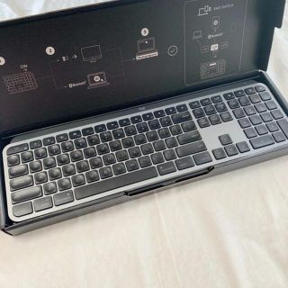 マック(Mac (Apple))の【最新】Logicool キーボード KX800 MX KEYS for MAC(PC周辺機器)