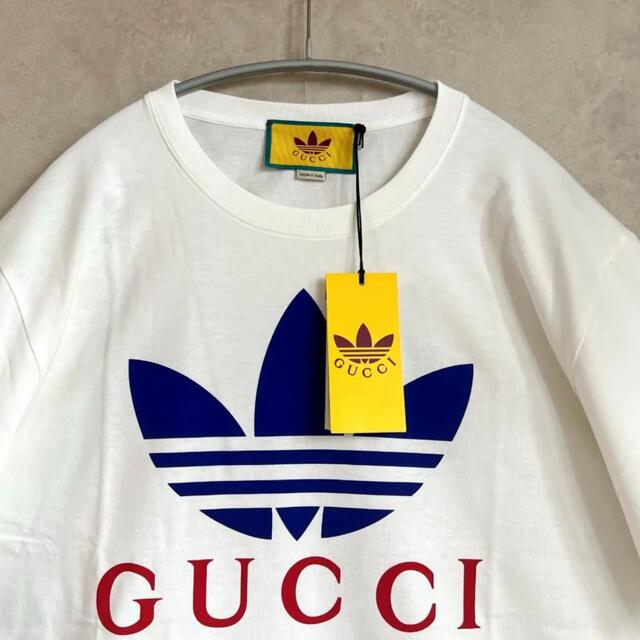 Gucci 【新品箱付き・国内完売商品】adidas x Gucci コラボ Tシャツ