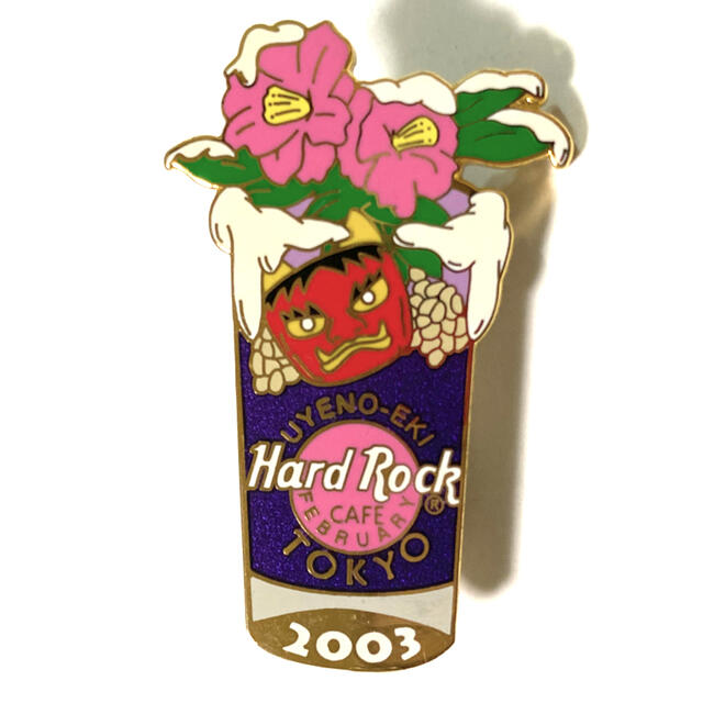 Hard Rock CAFE(ハードロックカフェ)のハードロックカフェ　ピンバッチ エンタメ/ホビーのアニメグッズ(バッジ/ピンバッジ)の商品写真