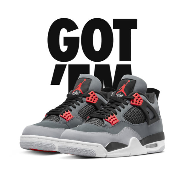 Nike Air Jordan 4 Retro "Infrared 23"靴/シューズ