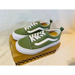 ヴァンズ(VANS)のVANSバンズOLDSKOOLスリッポンslipon 子供靴kids(スニーカー)